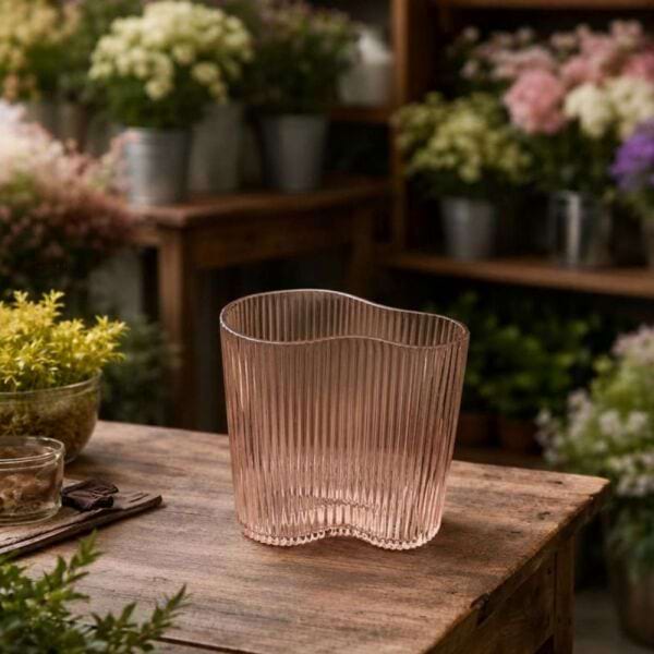 Infinity Vase Dusk Pink